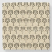 チョコレートスパイスモーズパーム ストーンコースター (正面)