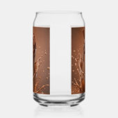チョコレートスプラッシュアイスコーヒーグラス ガラス缶 (左)