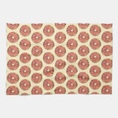チョコレートスプリンクルドーナツ キッチンタオル (横)