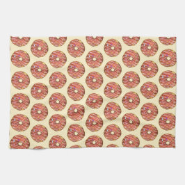 チョコレートスプリンクルドーナツ キッチンタオル