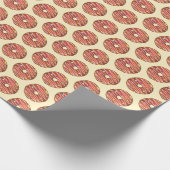 チョコレートスプリンクルドーナツ ラッピングペーパー (角)