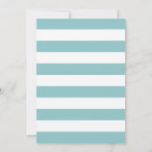 チョコレートスワールコーンアイスクリーム子供の誕生日パーティー 招待状 (裏面)