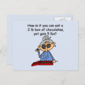 チョコレートセンス ポストカード (正面/裏面)