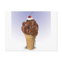 チョコレートタコのアイスクリーム