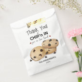チョコレートチップクッキーありがとうベーキングプレゼント フェイバーバッグ (封をした状態)