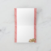 チョコレートチップクッキーありがとう サンキューカード (内部)