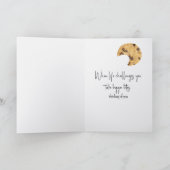 チョコレートチップクッキーとミルク カード (内部)