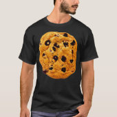 チョコレートチップクッキーのコスチューム最後の分怠惰 Tシャツ (正面)