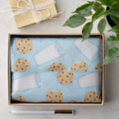 チョコレートチップクッキーキッズ1st誕生日パーティーブルー 薄葉紙 (ギフト)