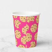 チョコレートチップクッキーキッズ1st誕生日パーティー 紙コップ (右)