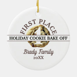 チョコレートチップクッキーコンテスト優勝C セラミックオーナメント