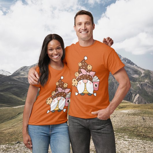 チョコレートチップクッキーコーヒー飲料格言 Tシャツ