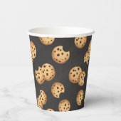 チョコレートチップクッキーシャルボード誕生日紙C 紙コップ (裏面)