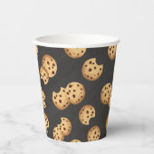 チョコレートチップクッキーシャルボード誕生日紙C 紙コップ (正面)