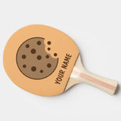 チョコレートチップクッキーテーブルテニスゲーム 卓球ラケット (横)
