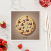 チョコレートチップクッキーナプキンスAIアート スタンダードランチョンナプキン (インサイチュ)