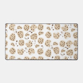 チョコレートチップクッキーパターン デスクマット (正面)