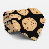 チョコレートチップクッキーパターン ネクタイ (ロール)