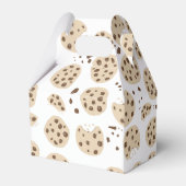 チョコレートチップクッキーパターン フェイバーボックス (裏面サイド)