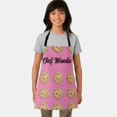 チョコレートチップクッキーベイカーオールオーバープリントエプロン エプロン (インサイチュ)