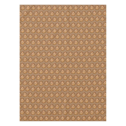 チョコレートチップクッキーベイクセールベーカリー焼いたグッズ テーブルクロス (正面)