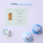 チョコレートチップクッキーベーカリーグランドオープニングフライヤー チラシ (シングル)