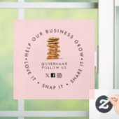 チョコレートチップクッキーベーカリーソーシャルメディ後を追ア ウィンドウサイン (ホーム)