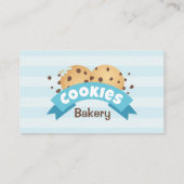 チョコレートチップクッキーベーカリー名刺 名刺 (裏面)