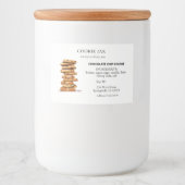 チョコレートチップクッキーベーカリー フードラベル (正面)