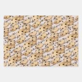 チョコレートチップクッキーベーキングギフトティッシュペーパー ラッピングペーパーシート (正面3)