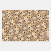 チョコレートチップクッキーベーキングギフトティッシュペーパー ラッピングペーパーシート (正面2)