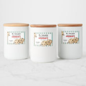 チョコレートチップクッキーベーキングギフト フードラベル (ボトル)