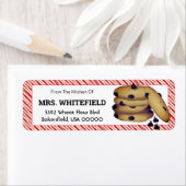 チョコレートチップクッキーベーキング缶詰ギフト ラベル (インサイチュ)