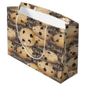 チョコレートチップクッキーベーキング ラージペーパーバッグ (裏面アングル)