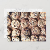 チョコレートチップクッキーポストカード ポストカード (正面/裏面)