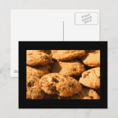 チョコレートチップクッキーポストカード ポストカード (正面/裏面)