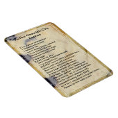 チョコレートチップクッキーレシピ磁石 マグネット (右側)