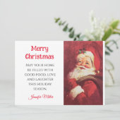 チョコレートチップクッキー交換レシピクリスマス シーズンカード (スタンド正面)