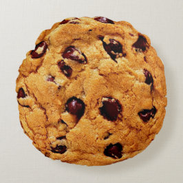 チョコレートチップクッキー円枕 ラウンドクッション