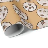 チョコレートチップクッキー愛好家 ラッピングペーパー (ロールコーナー)