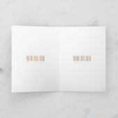 チョコレートチップクッキー漫画イラストレーション カード (内部)