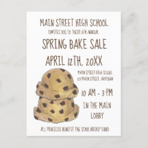 チョコレートチップクッキー生地ベイクセールクッキー