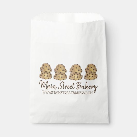 チョコレートチップクッキー生地ベーカリーベイクセール フェイバーバッグ (正面)