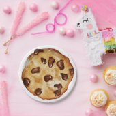 チョコレートチップクッキー誕生日パーティー ペーパープレート (パーティー)