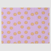 チョコレートチップクッキー誕生日パープル