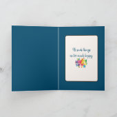 チョコレートチップクッキー誕生日 カード (内部)