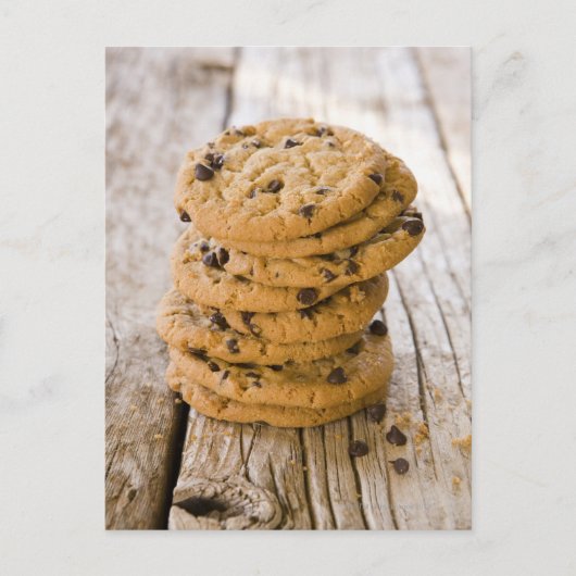 チョコレートチップクッキー2 ポストカード (正面)