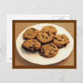 チョコレートチップクッキー ポストカード (正面/裏面)