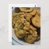 チョコレートチップクッキー ポストカード (正面/裏面)