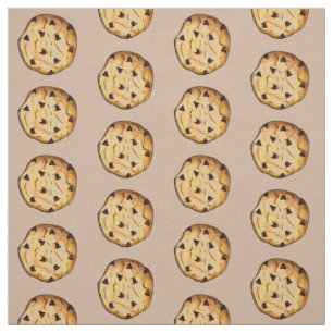 チョコレートチップクッキーCookieデザート食品生地 ファブリック